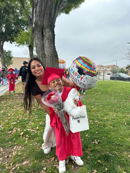 Mom & Toddler son kindergarten graduation promotion outfit 👨🏽‍🎓🥳💙🥹🫶🏼

#LTKStyleTip #LTKSaleAlert #LTKKids