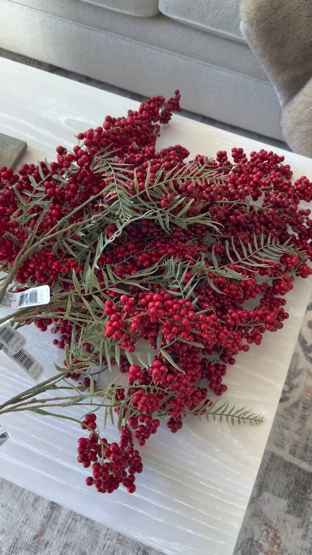 The most gorgeous red berry stems. Each stem is full and perfect to add in your garland or vase.
 I have 6 stems

Christmas decor, holiday decor, red berry stems, Christmas finds

#LTKStyleTip 

#LTKSeasonal #LTKHome