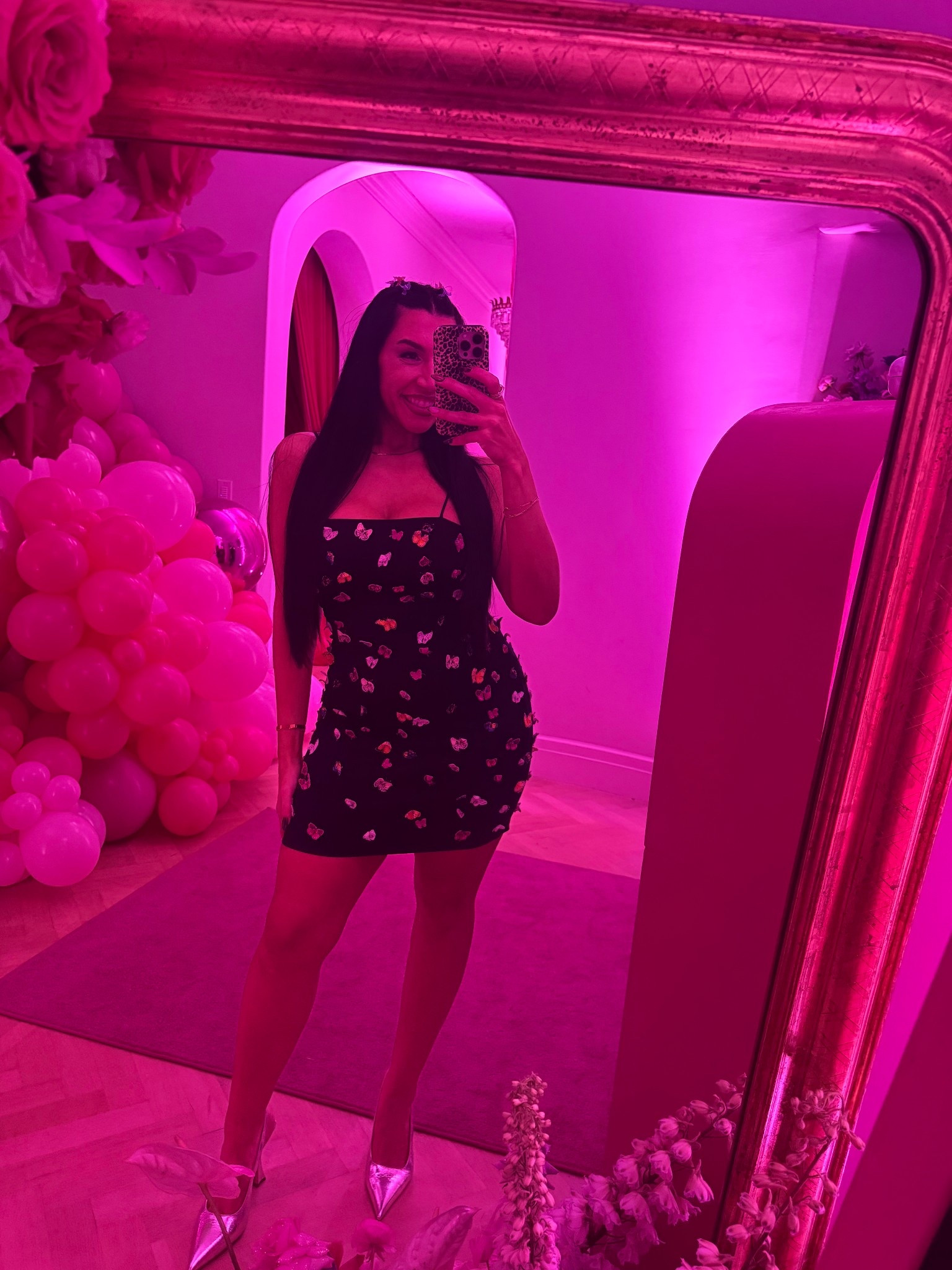 Y2K inspired🦋🩵💙💗 sold-out on the mini but linked the midi! 

#LTKHoliday #LTKGiftGuide #LTKootd