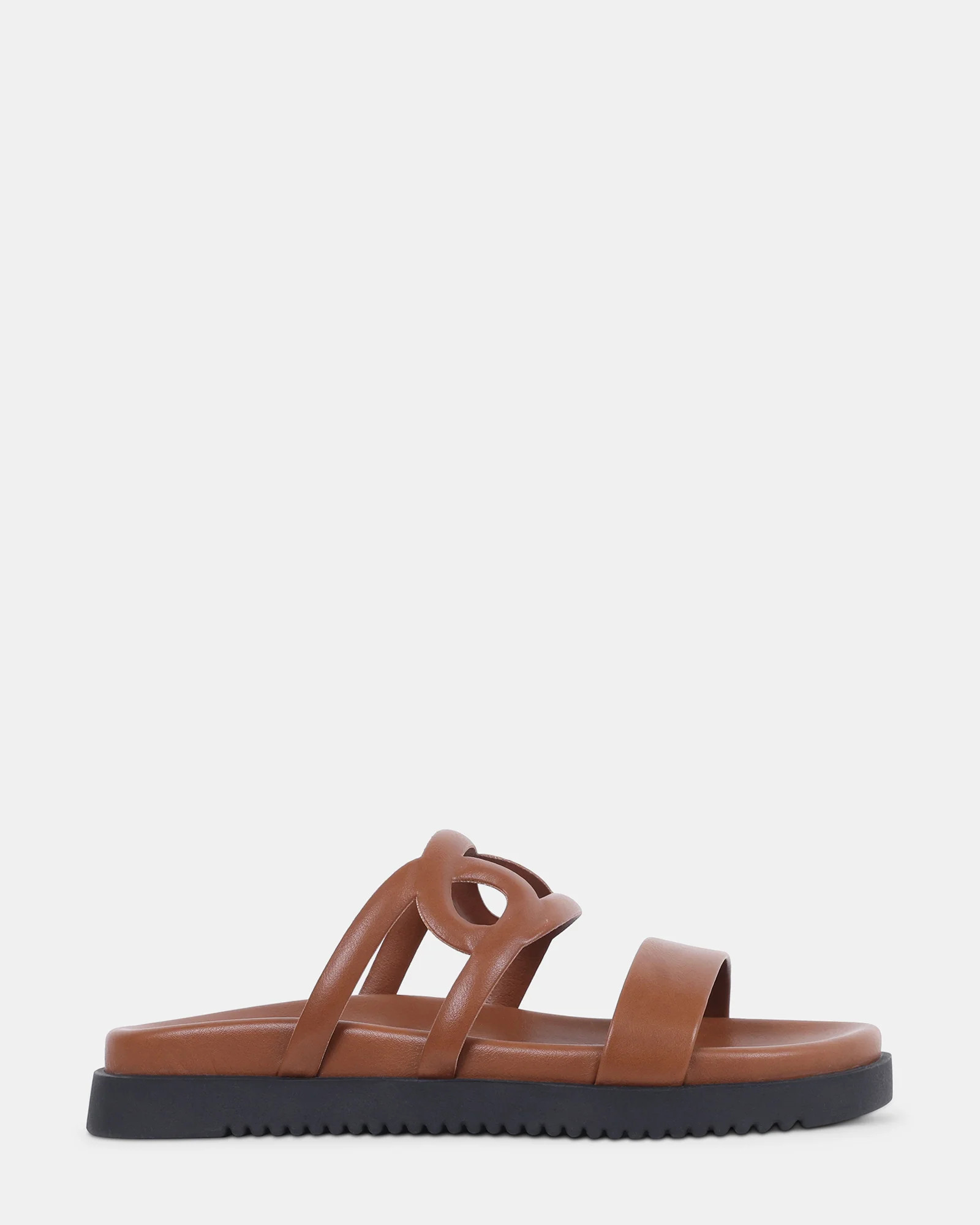 VALENTINA Tan Flatform Sandals | Women's Designer Sandals | Steve Madden (Canada)