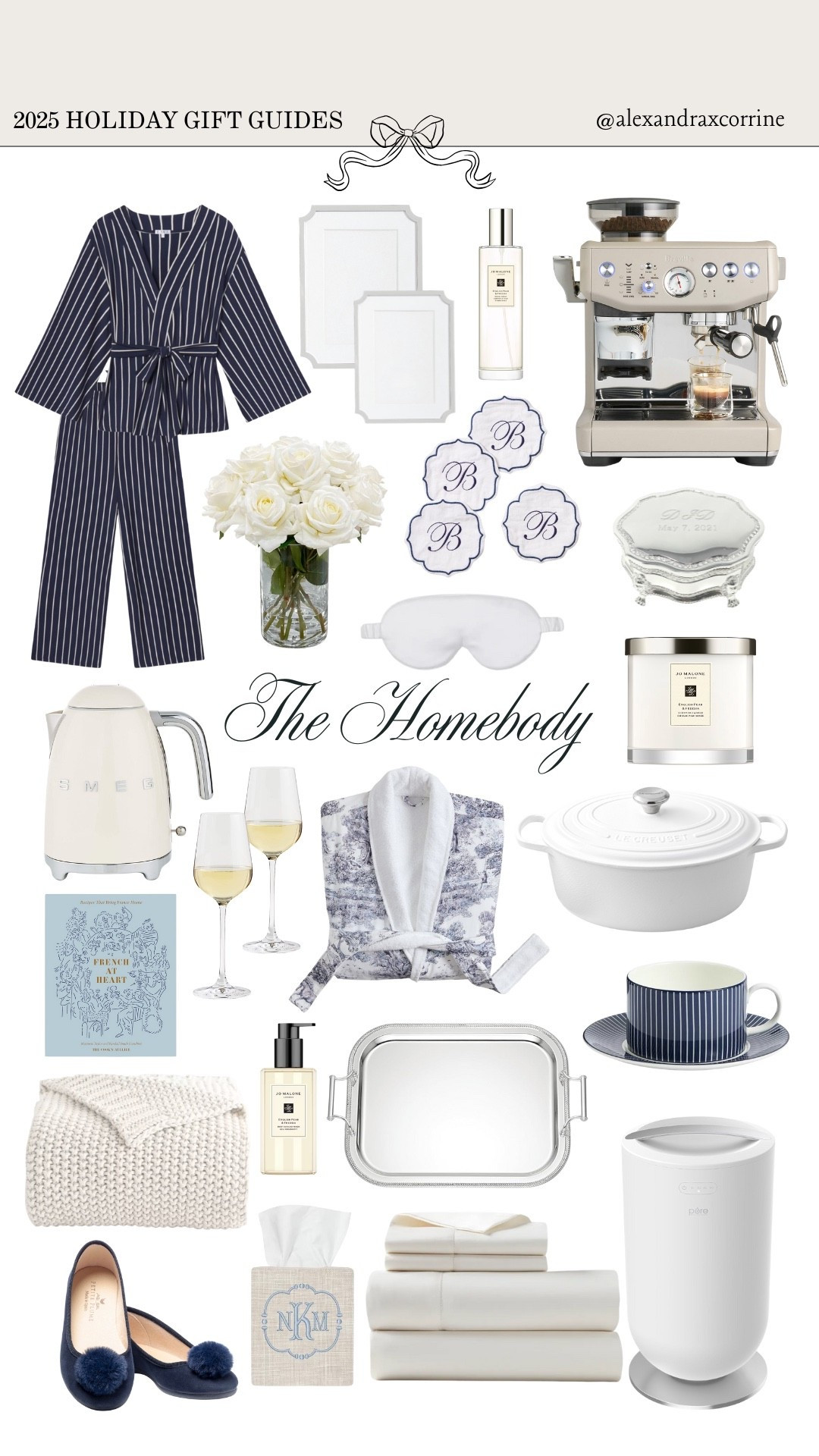 The 2025 holiday gift guides curated by Alexandra Corrine: For the homebody 🧺 

Gift guide, holiday, Christmas gift ideas, gift ideas, wishlist, present, gift inspiration, holiday shopping, homebody, pajamas, cozy at home, preppy chic aestheticc

#LTKGiftGuide #LTKHoliday