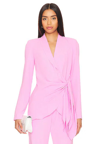 Amanda Uprichard Vera Blazer in Carnation from Revolve.com | Revolve Clothing (Global)