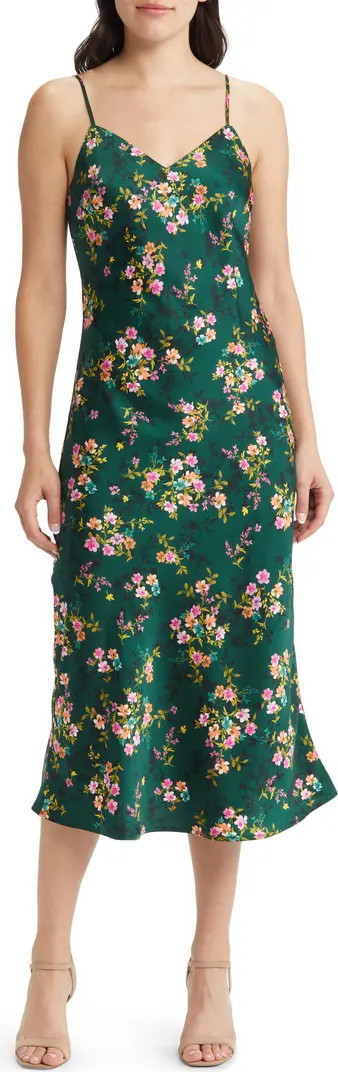 Lost + Wander Sarah Floral Print Midi Slipdress | Nordstrom | Nordstrom