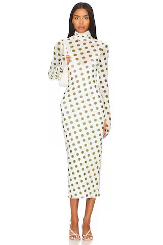 Shailene Dress in Birch Dot | Revolve Clothing (Global)
