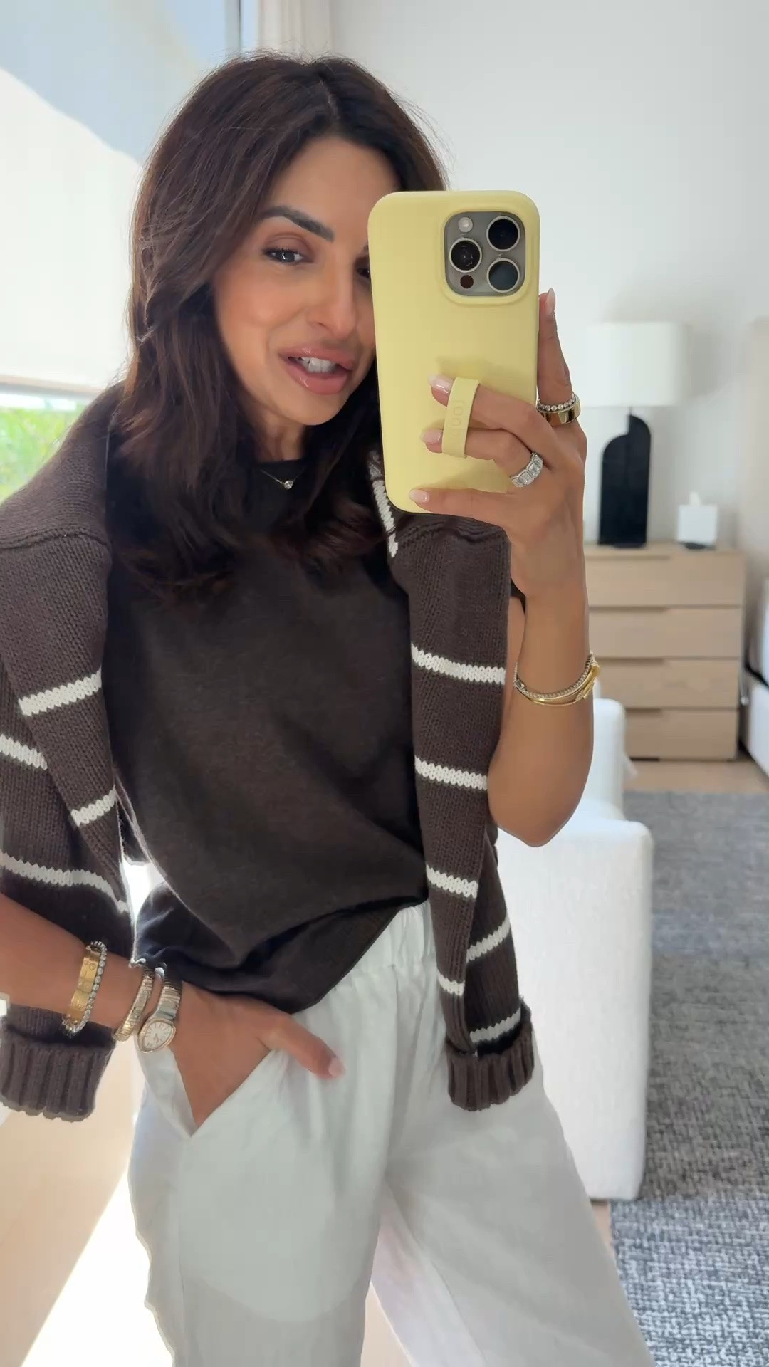 There’s just something about cashmere + linen that makes your look feel instantly elevated. 🤍 These @quince pieces are beautiful quality, come in timeless neutrals, and are easy staples you can wear on repeat! #quincepartner

#LTKPetite #LTKOver40 #LTKootd