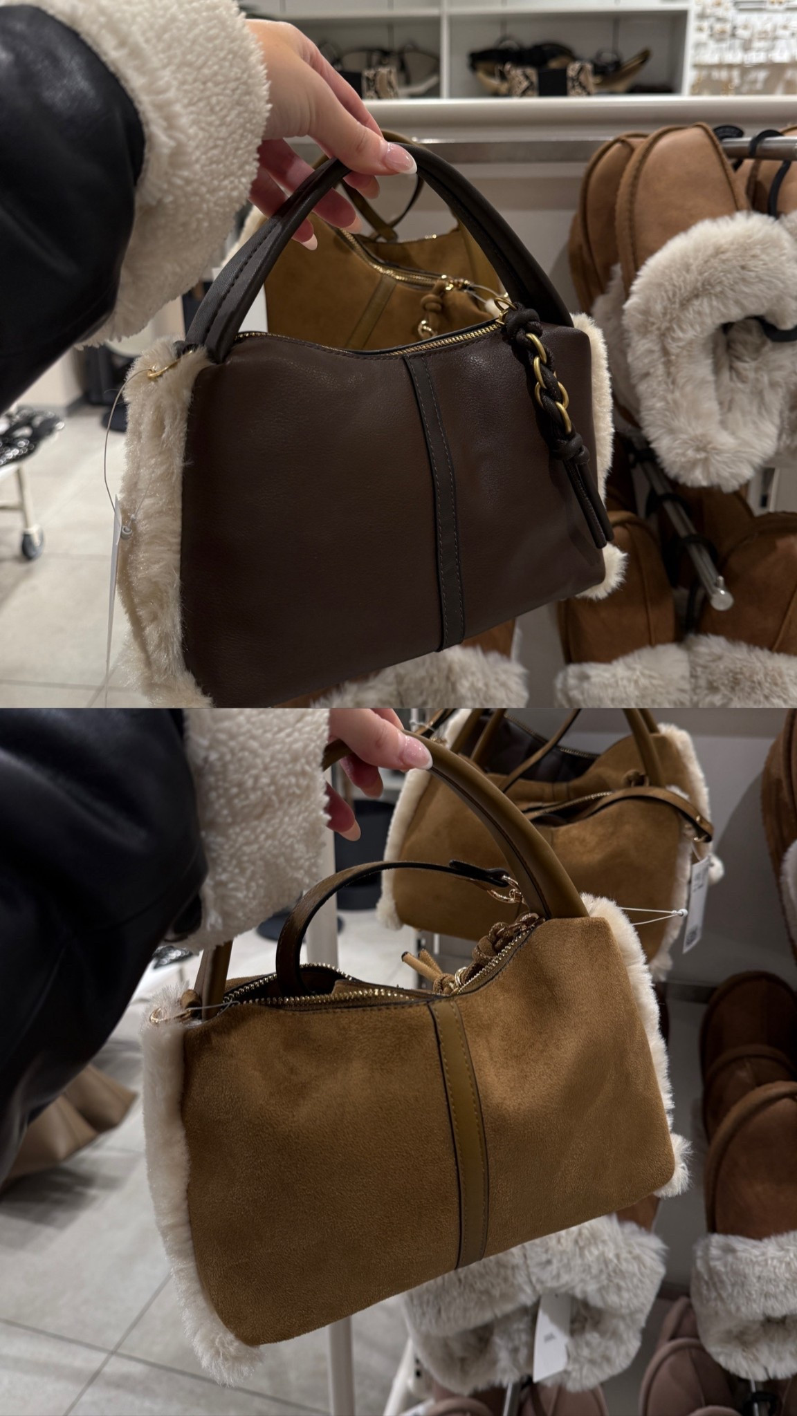 H&M cross body bag for winter! ❄️ 15% off! 

#LTKFindsUnder50 #LTKHoliday #LTKSaleAlert