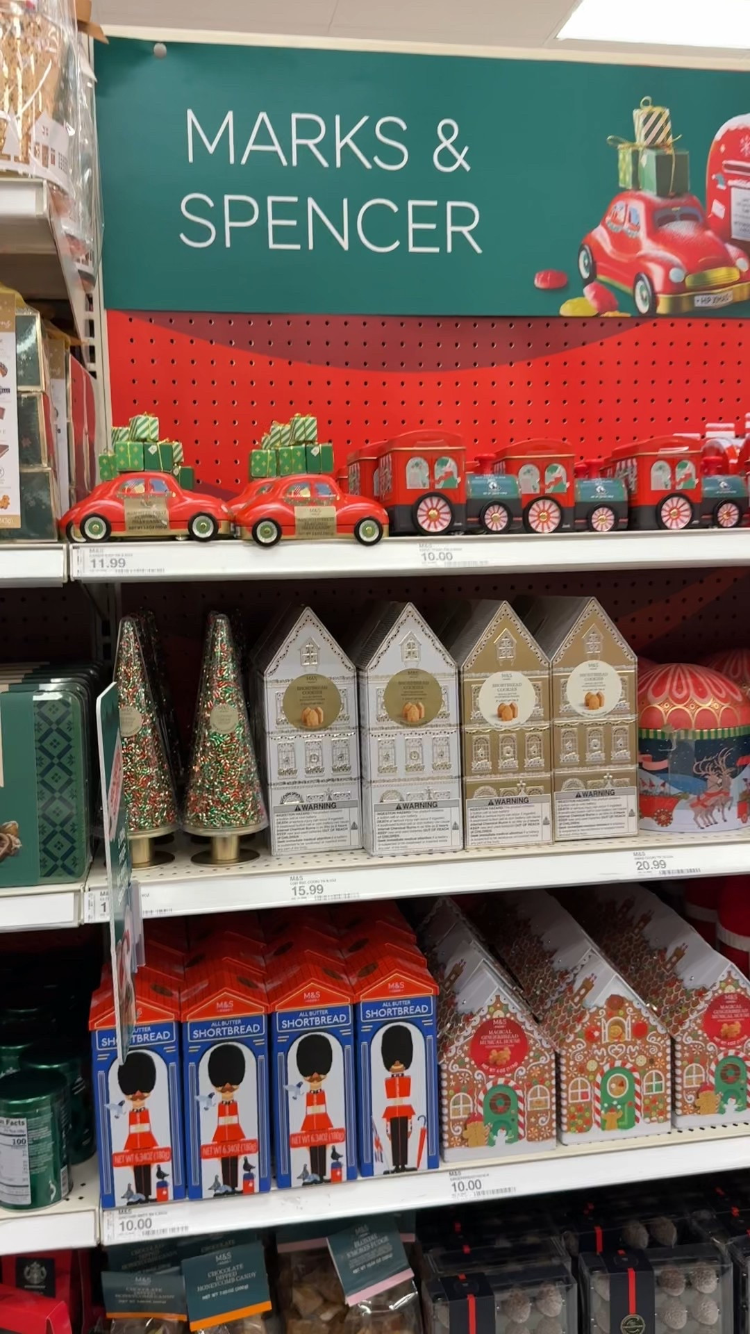 Marks and Spencer Christmas biscuit tins and chocolates are at target!!! ✨🎁🫶🏼

#LTKHoliday #LTKGiftGuide #LTKfoodie