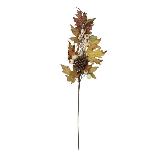 Raz Imports 30" Autumn Thanksgiving Leaf and Berry Artificial Fall Spray | Target