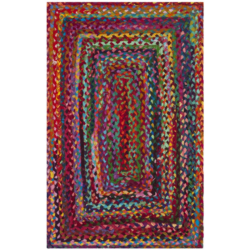 Fiqueroa Hand Knotted Cotton Southwestern Rug | Wayfair North America