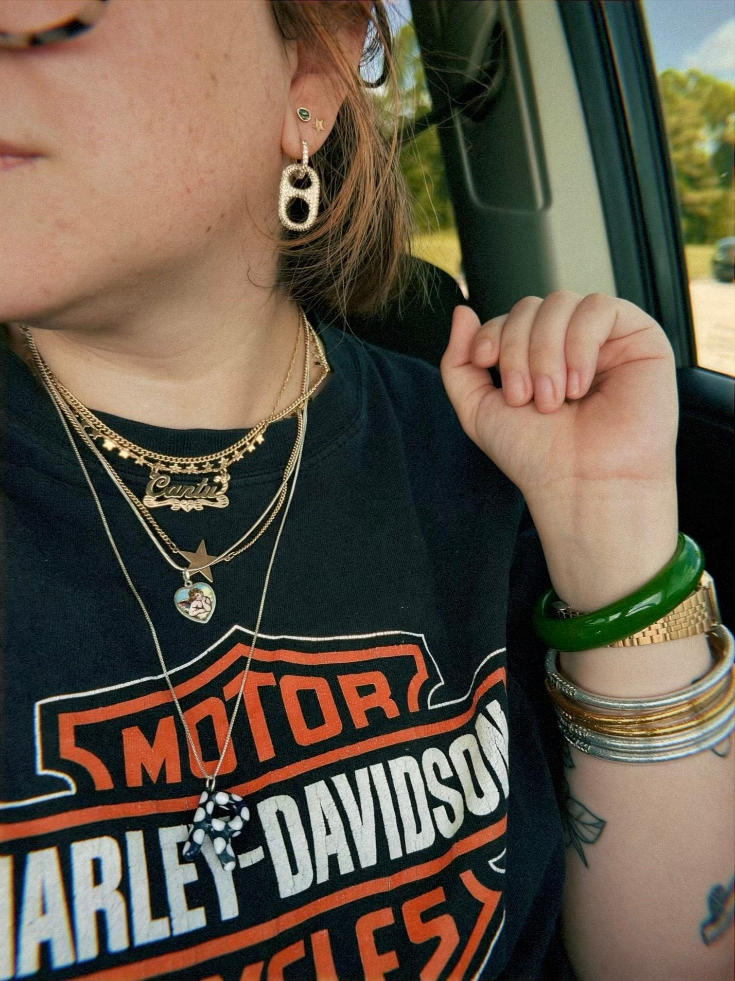 #jewelry #jotd #necklacestack

#LTKFindsUnder100