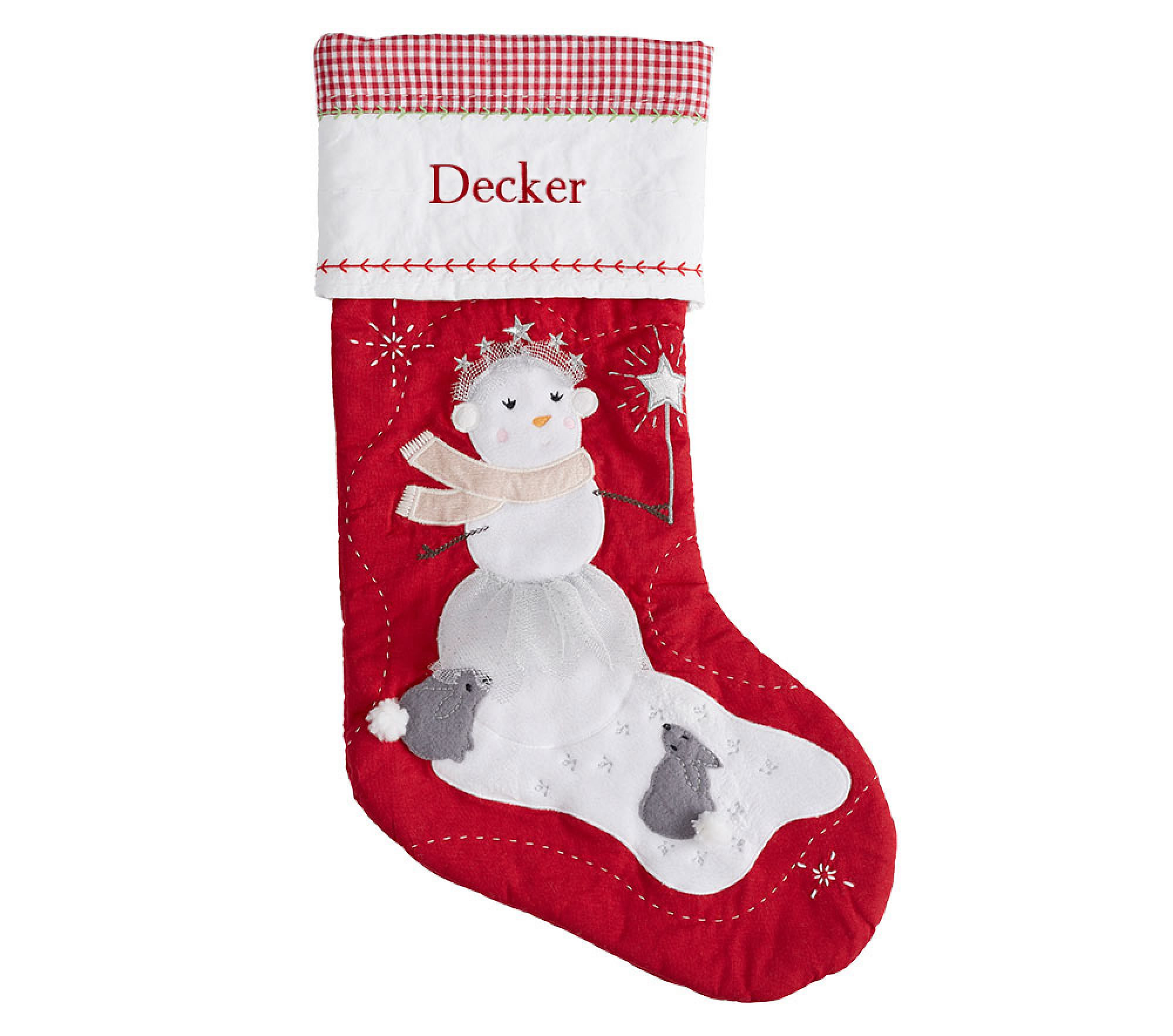 Quilted Christmas Stocking Collection | Pottery Barn Kids