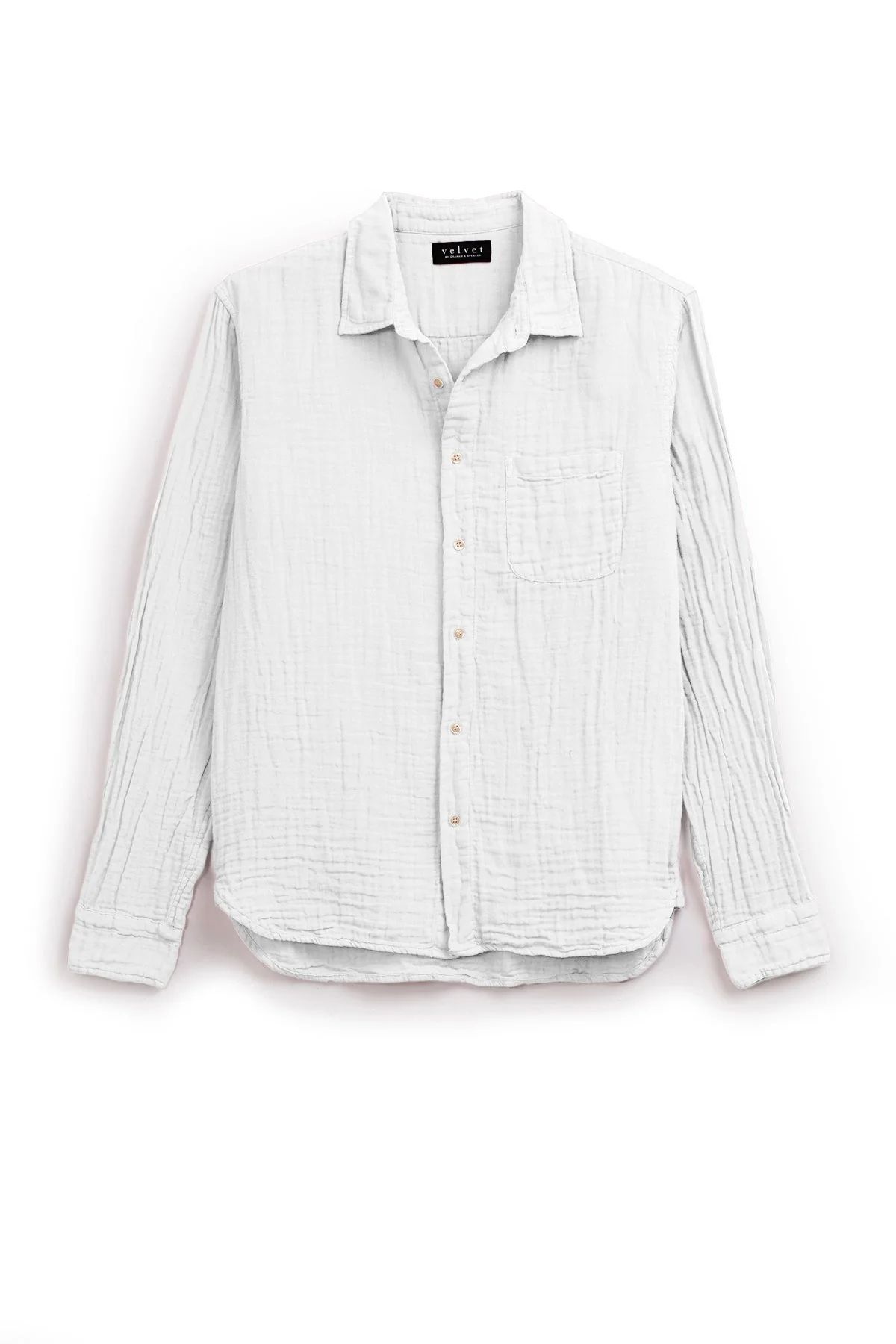 ELTON BUTTON-UP SHIRT | Velvet by Graham & Spencer