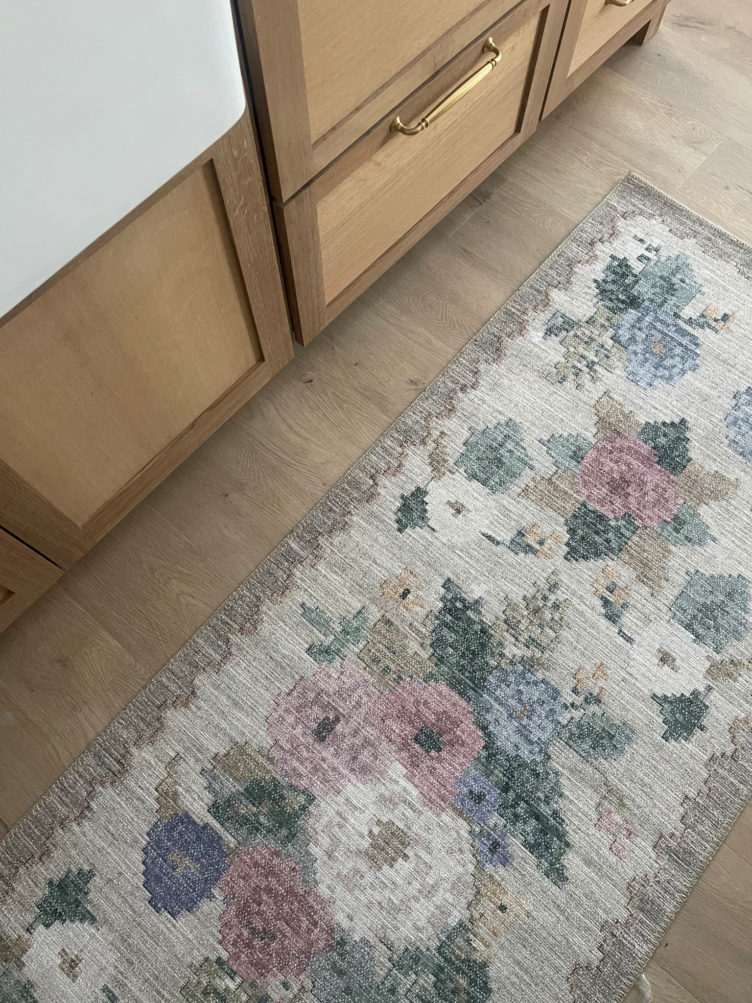 Loloi Rifle Paper Co Floral kitchen rug runner! 

#LTKHome #LTKFindsUnder100