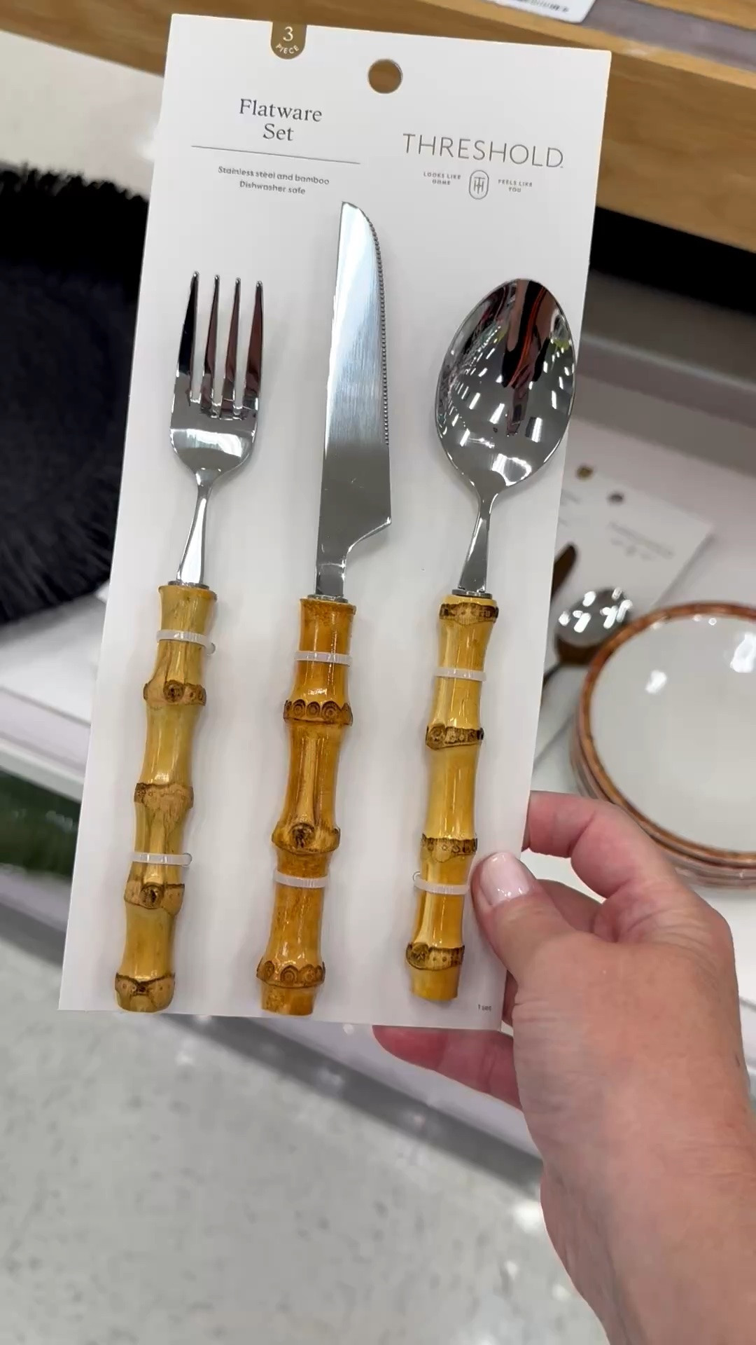 Looking for some new hostess pieces for your next get together? All you need with this set of bamboo flatware is a tiki drink and a full bbq! The entire bamboo collection is so fun, whimsical, and a total summer vibe. ☀️

#bambooflatware #bambooaccessories #hostessgift #target #summerbbq #flatwareset #utensils #cutlery #summerparty #summerhosting

#LTKHome #LTKSeasonal