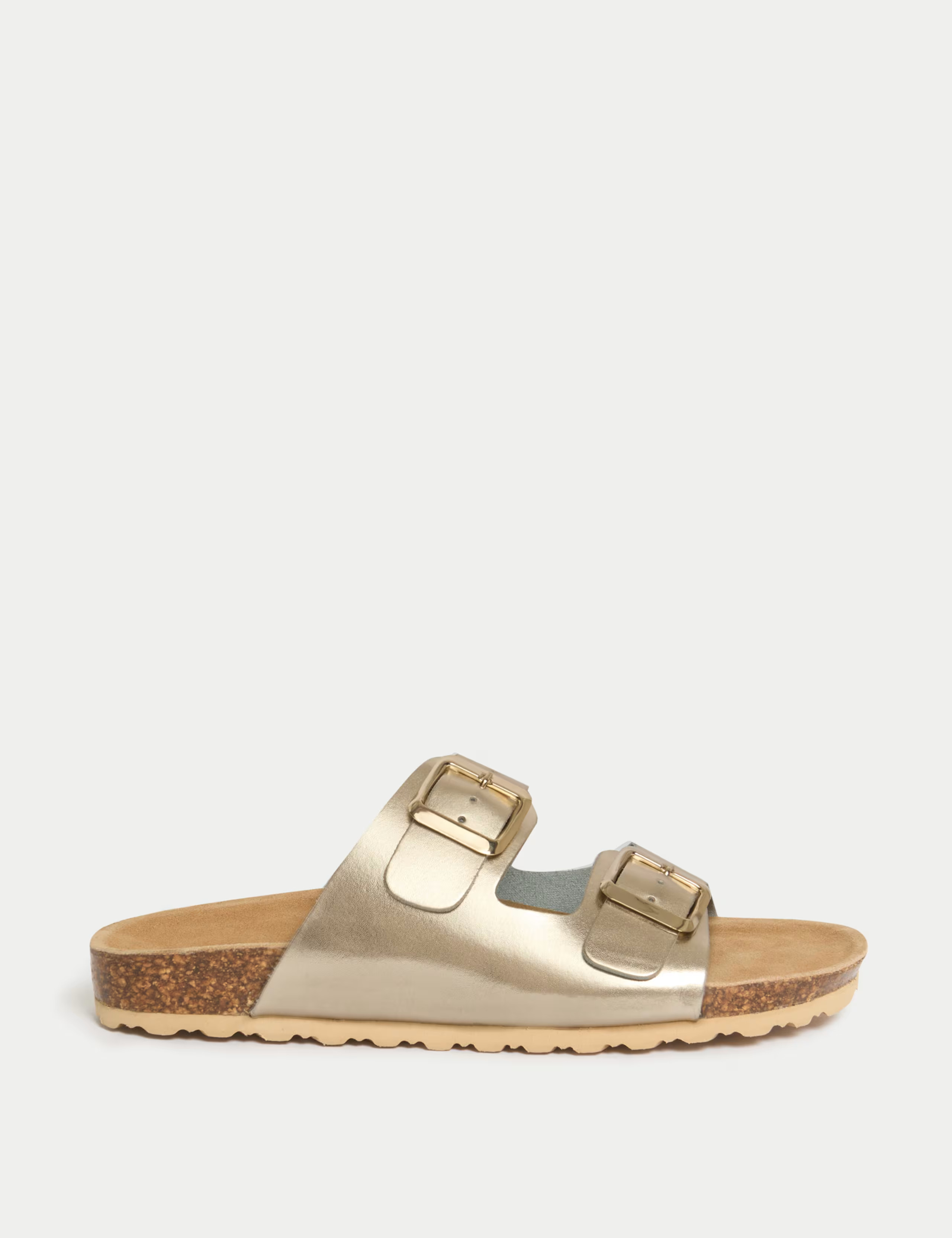 Leather Buckle Footbed Mules | Marks & Spencer (UK)