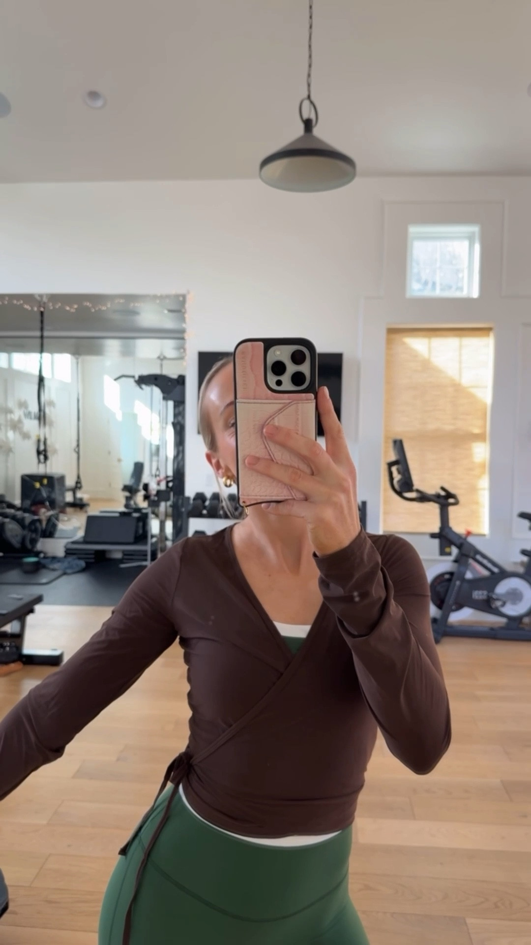 #abercrombiepartner Partnering up with @abercrombie today to share new arrivals I’m LOVING. What’s your favorite!? All sizes listed below:

Women's YPB Long-Sleeve Mesh Wrap Top, Small

Long-Sleeve Half-Zip Fleece Jumpsuit, Small, Light Gray

YPB studioFLEX Sweetheart Tank, Forest Green, XS

YPB studioFLEX Curve Love 7/8-Length Legging, Forest Green, XS

Mid-Length Trench Coat, Small, Caramel

@shop.ltk #liketkit 

#LTKootd #LTKGiftGuide #LTKfitnessgoals