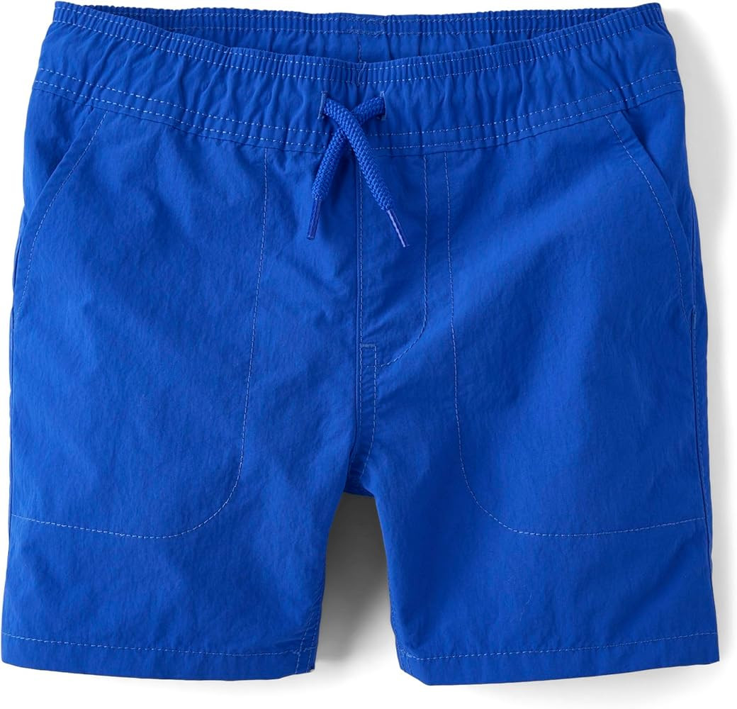The Children's Place Boys' Quick Dry Pull on Jogger Shorts 5.5" | Amazon (US)