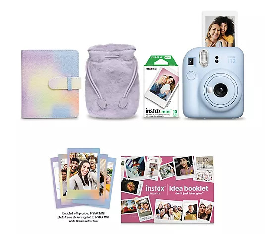 Fujifilm Instax Mini 12 Instant Print Camera w/ Accessories | QVC