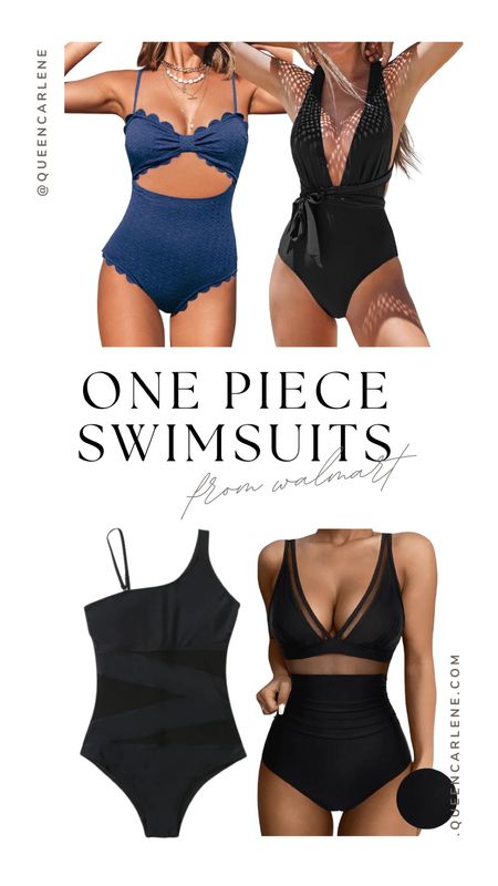 Favorite black one piece swimsuits on a curvy size 12 body! I am so in love with all of these & feel so good in them — they each have nice detail, super stretchy, & comfortable! Plus none of them are too cheeky so they are mom approved ♥️ I am midsize 5’9” size 12 or xl and I got an XL in all of them 🫶🏽

@walmart #walmartpartner #walmartfashion 


#LTKFindsUnder50 #LTKMidsize #LTKSwim