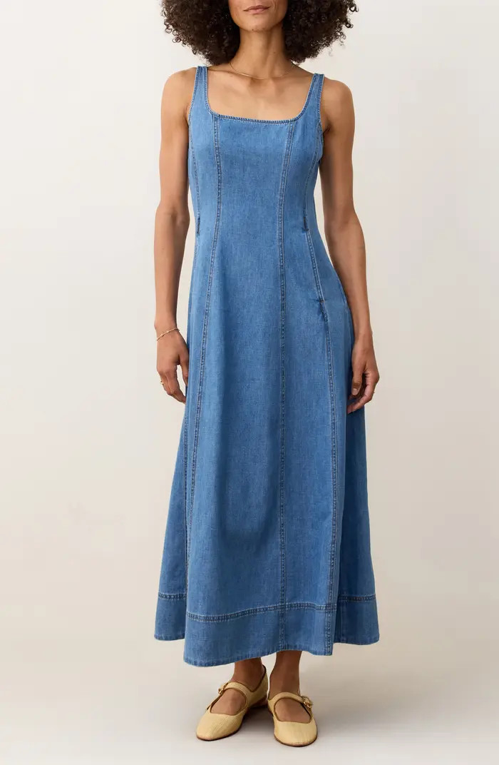 Marine Layer Denim Midi Dress | Nordstromrack | Nordstrom Rack