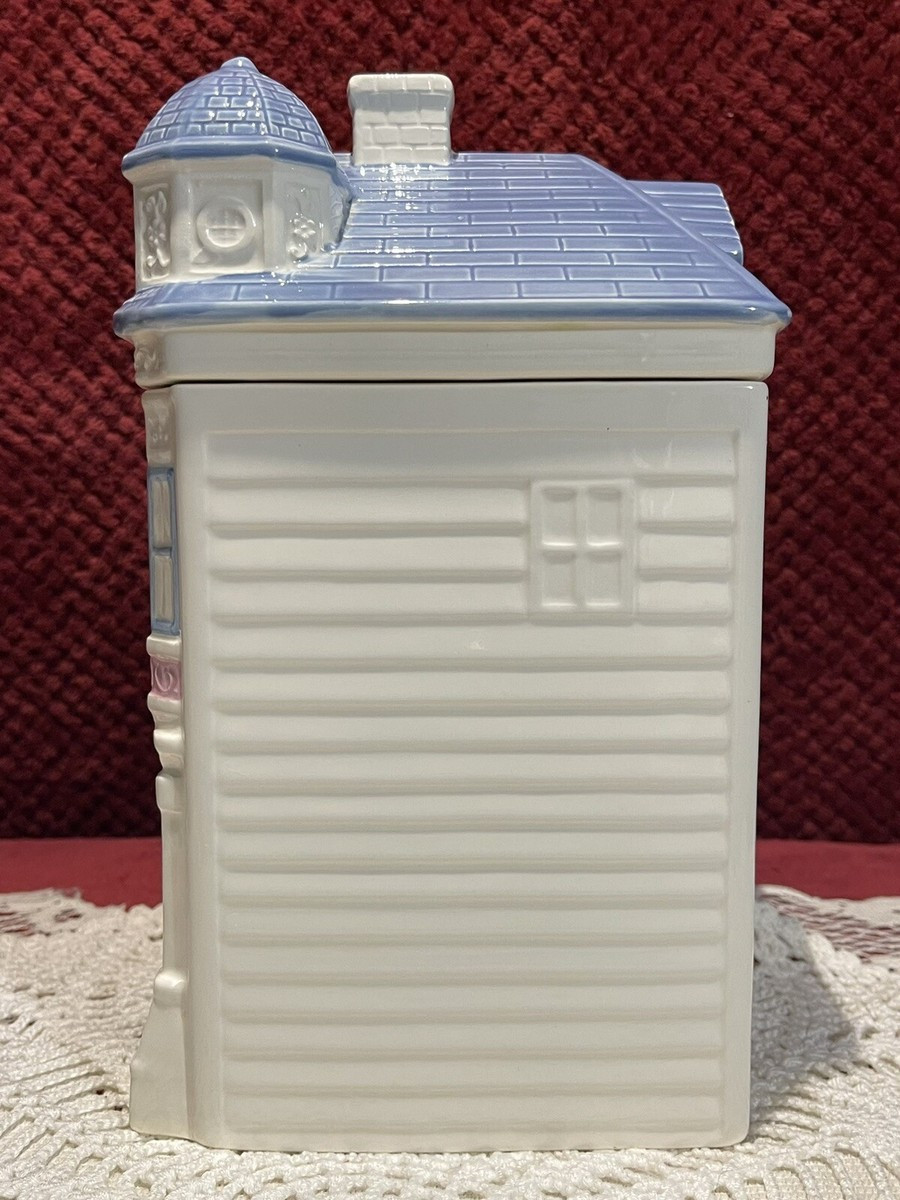 Vintage 1988 Hearth And Home Design Ceramic House Cookie Jar/Canister,Approx 10”  | eBay | eBay US