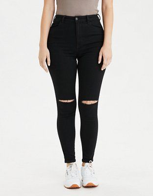 AE Ne(X)t Level Curvy Super High-Waisted Jegging | American Eagle Outfitters (US & CA)