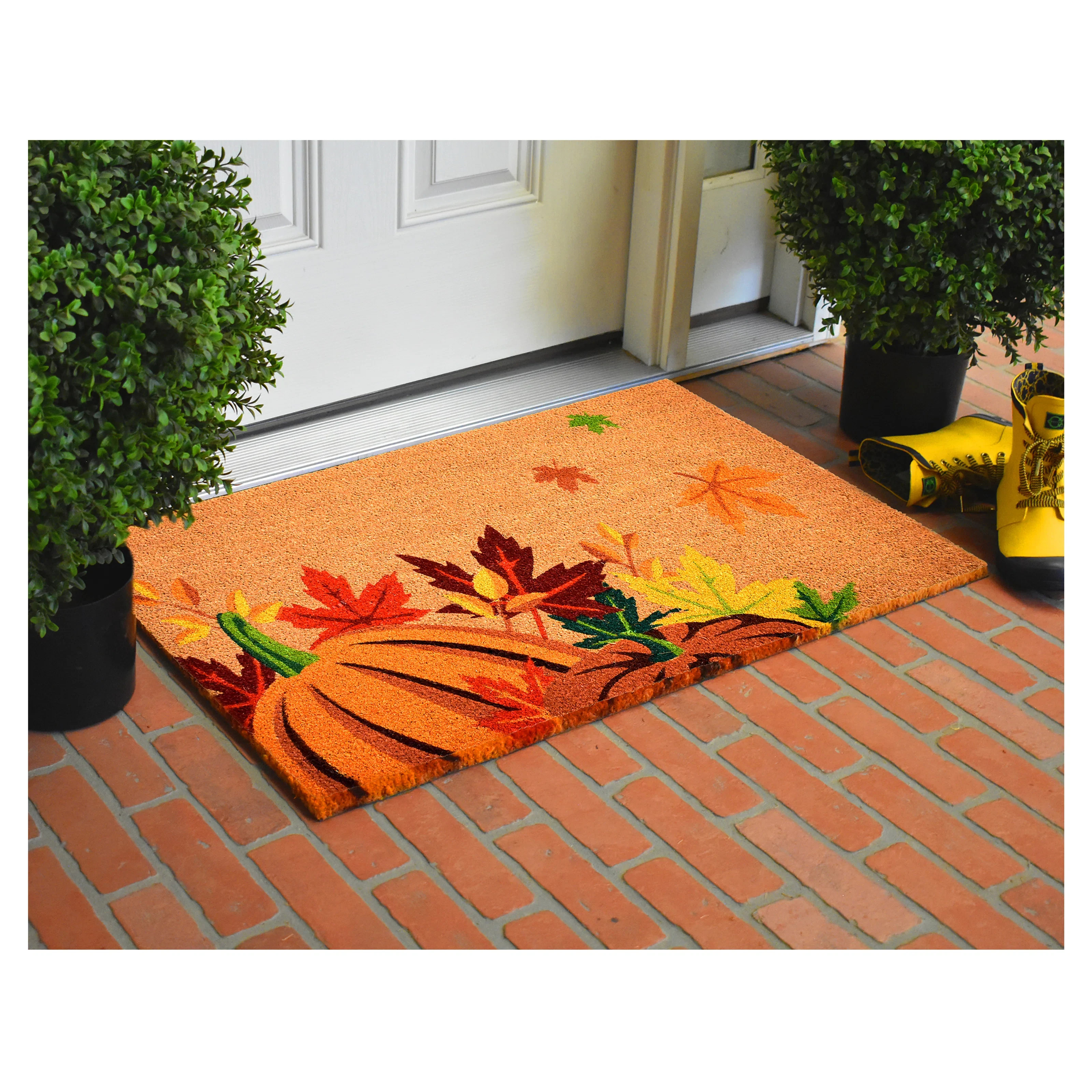 Home & More Calloway Mills Non-Slip Indoor/Outdoor Door Mat & Reviews | Wayfair | Wayfair North America
