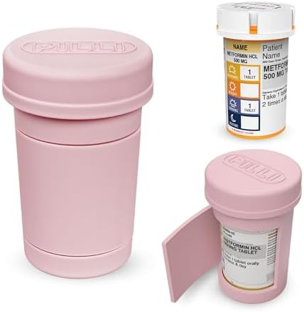 Pilli CVS Pill Bottle Decorative & Functional Cover for CVS Prescription Bottles – Prescription... | Amazon (US)