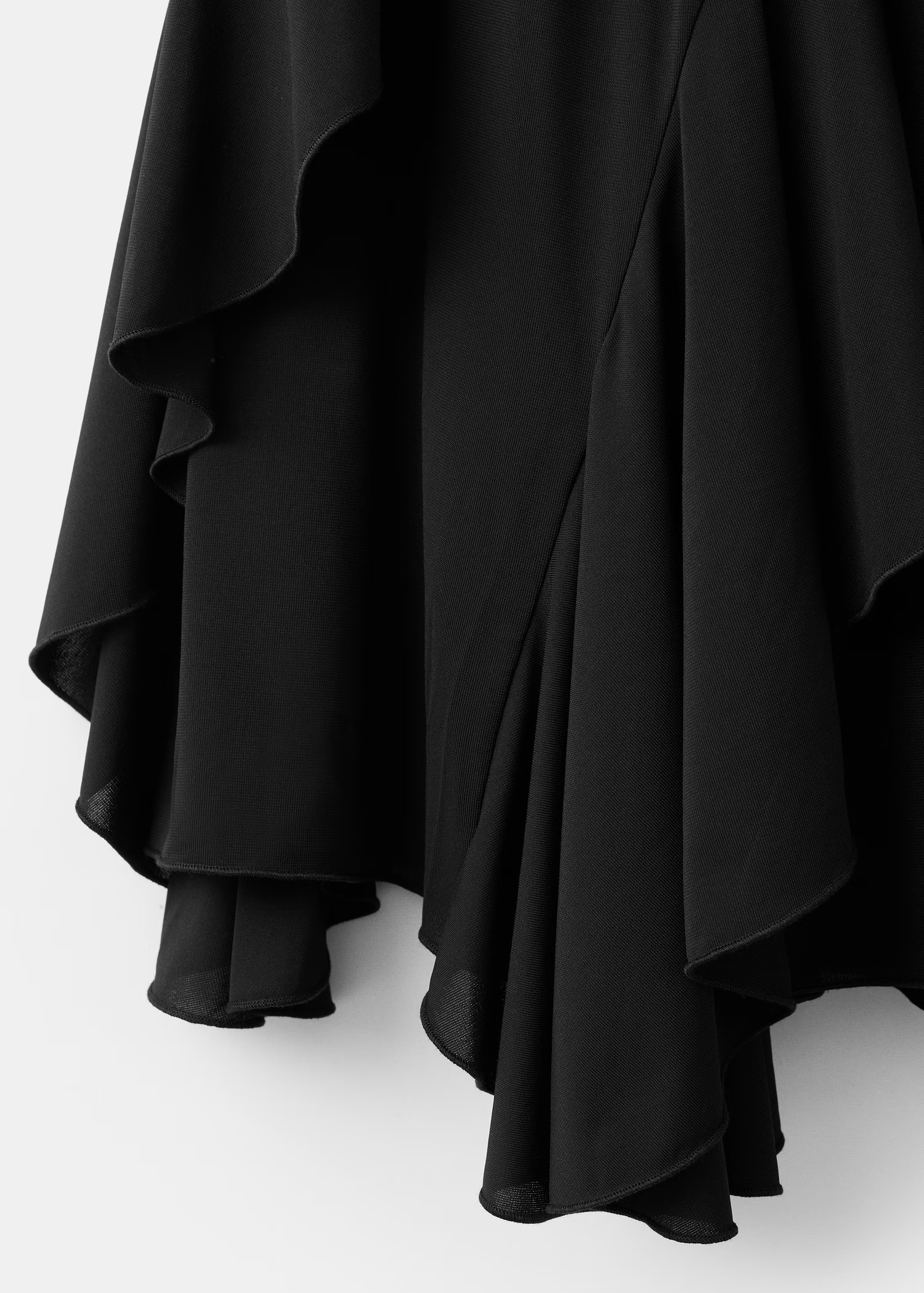 Asymmetrical ruffled skirt - Women | MANGO USA | Mango (US/MX/AU)