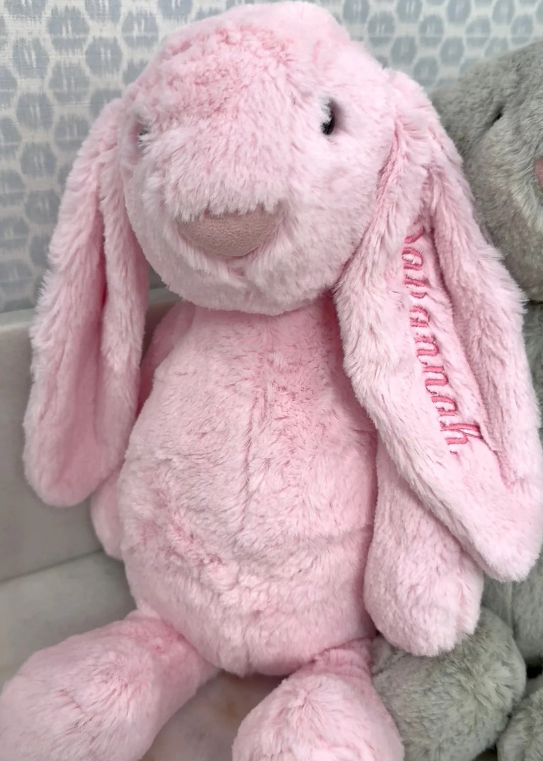 Hampton James Customized Light Pink Bunny | Hampton James Clothing