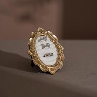 Vintage Style Engagement Ring Holder Jewelry Display Stand Earring Organizer Wedding Flat Lay Decor Prop Gift For Her Daughter Gf Birthday | Etsy (US)