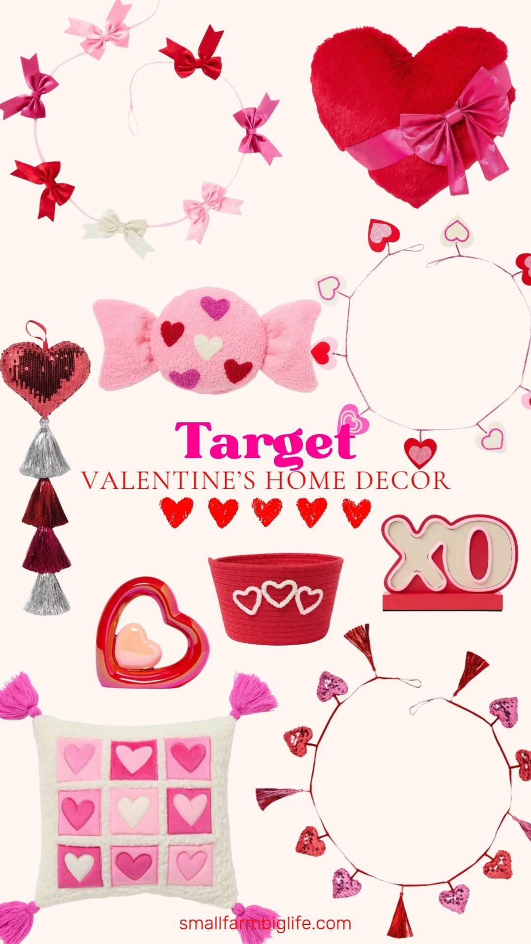 Target Valentine’s home decor has my heart ❤️✨ From sweet heart garlands to cozy throw pillows and playful light up accents, these pieces make it easy to add a little love without going over the top. Perfect for sprinkling Valentine charm around your home all season long. 

 #LTKSeasonal #LTKHome #LTKFindsUnder50