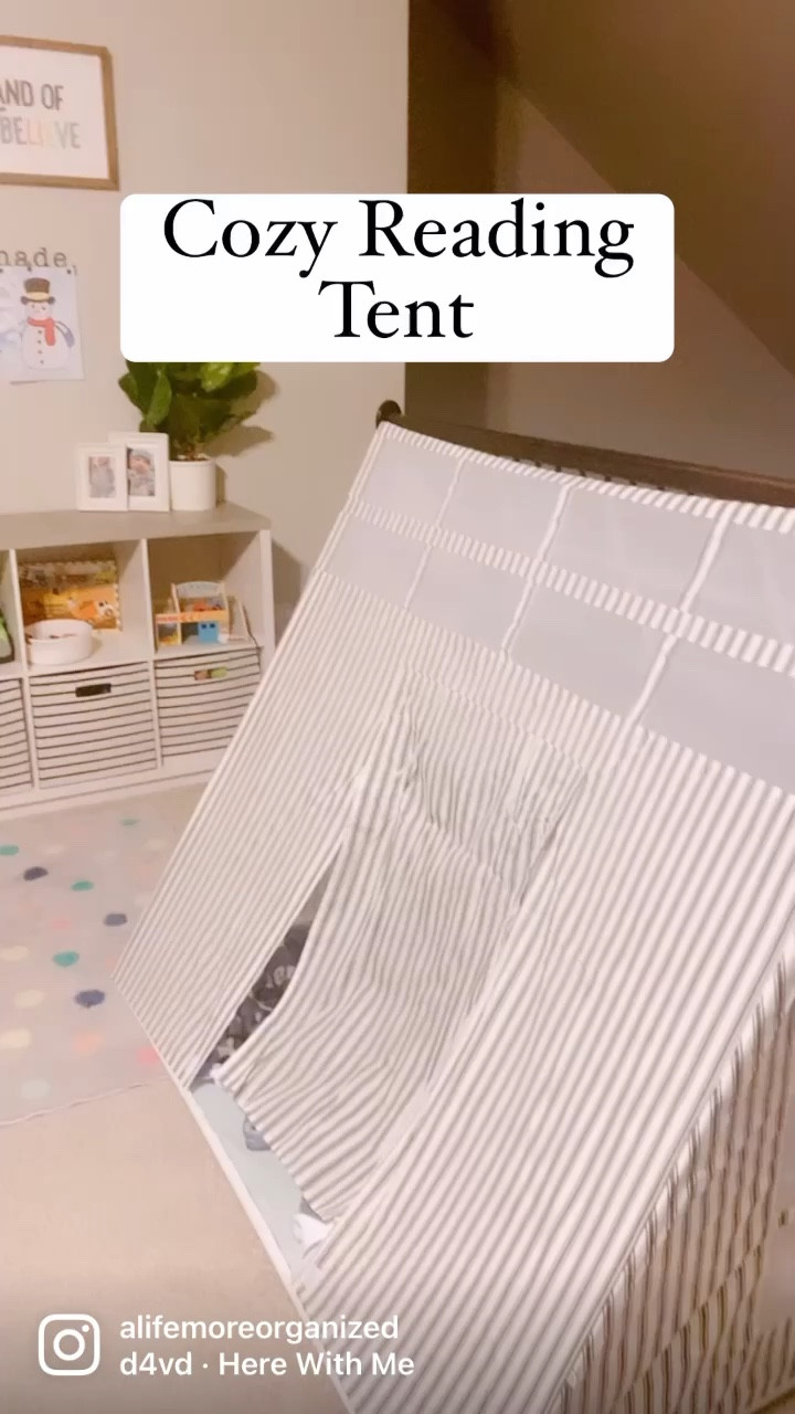 ⛺️Cozy Reading Tent⛺️

We are gearing up for some extra wintery weather here in Texas and I thought it would be fun to set up a cute little cozy reading tent as a surprise for the boys this morning. I got this tent on sale around Christmas time and it was the first time we set it up, I didn’t realize how big it was! We all three fit inside of it and I can’t even tell you how many stories we read this morning. 📚 

 I say this a lot, but these are the days that I wish I could memorize and live over and over, snuggled up in a little tent with my 2 little cutie pies. Being a stay at home is endless hard work, but it’s truly the most rewarding and fulfilling job I’ve ever had. This morning while we were reading stories in the tent Charlie told me “mom, I’m happy, I’m smiling!” and honestly that makes this cold wintery day the best day ever. 

Products shown are linked in my bio under my Amazon storefront and LTK!

❄️❄️❄️❄️❄️❄️❄️❄️❄️❄️❄️❄️❄️❄️❄️

#snowday #icestorm #winterstorm #winter #wintertime #wintertimefun #hearthandhand #targetfinds #playroom #winteractivity #tent #storytime #readingtime #reading #kidsbooks #usborne #usbornebooks #readingnook #readingtime #sahmlife #sahm #preschool #preschoolactivities #preschoolathome #homeschoolpreschool #toddlermom #boymom #indooractivities #cozy #january 

#LTKbaby #LTKfamily #LTKkids