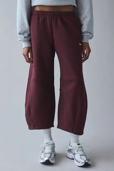 Nike Sportswear Phoenix Fleece Loose Mid-Rise Barrel Pant | Urban Outfitters (US and RoW)