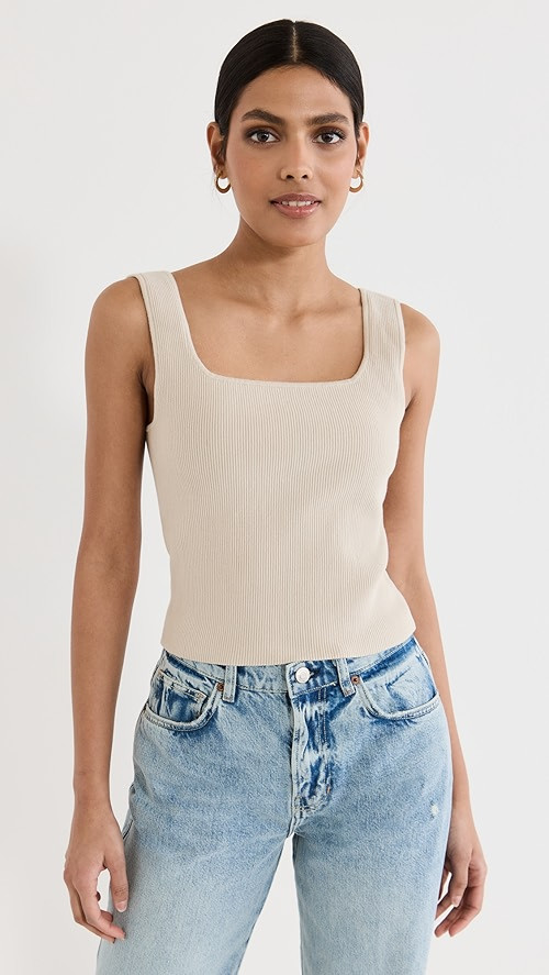 Julia Ribbed Sweater Tank | Shopbop