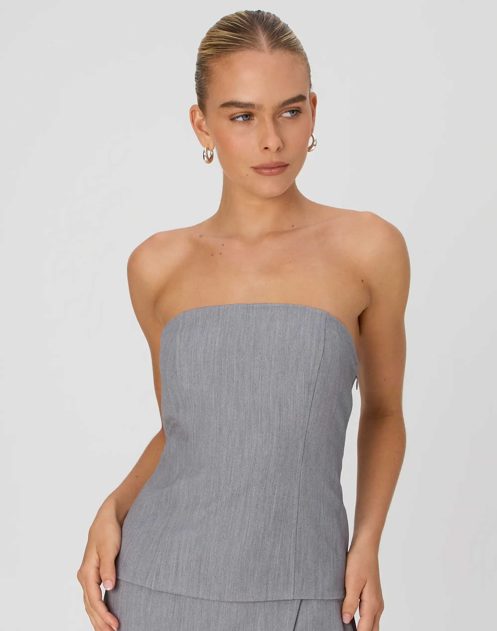 Tailored Strapless Top | Glassons (Australia)