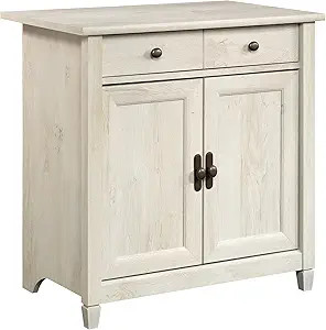 Sauder Edge Water Utility Cart/Stand, Chalked Chestnut finish | Amazon (US)