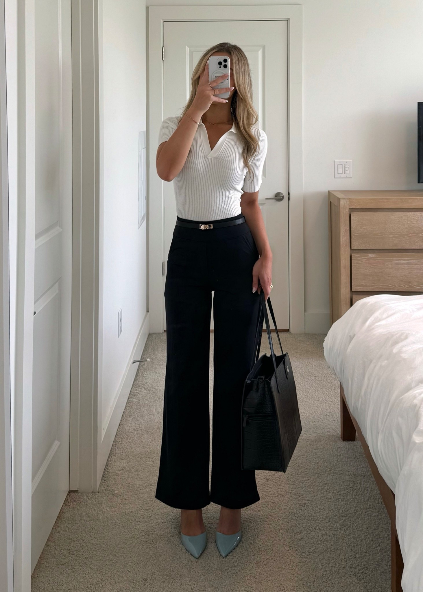 @amazon office ootd 💼🩵 #amazonpartner #founditonamazon