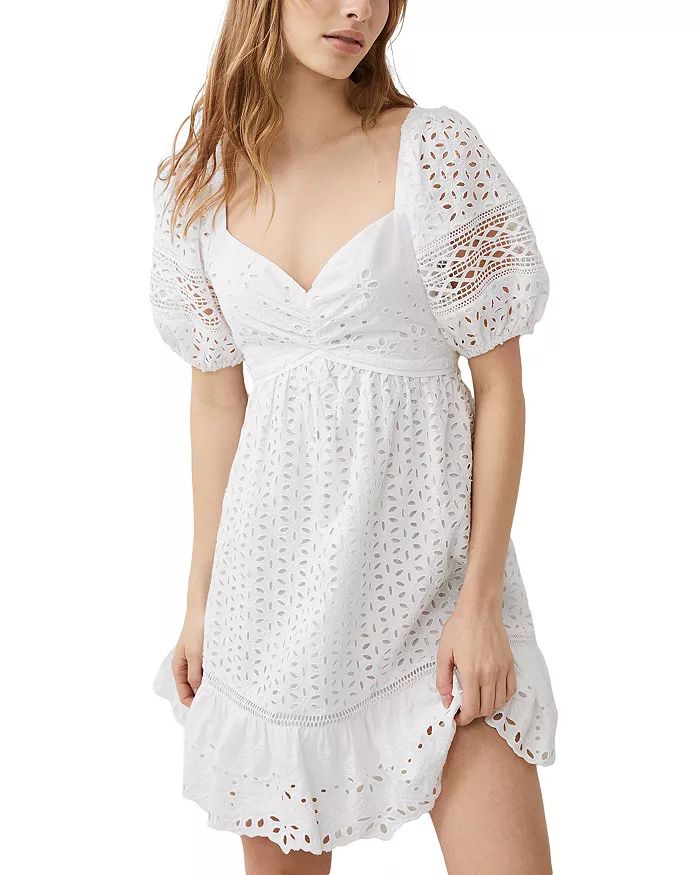 Alissa Cotton Babydoll Dress | Bloomingdale's (US)