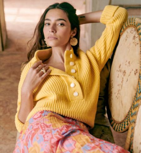 French girl style stunning butter yellow sweater from Sezane 

#LTKSeasonal #LTKGiftGuide #LTKstyletip