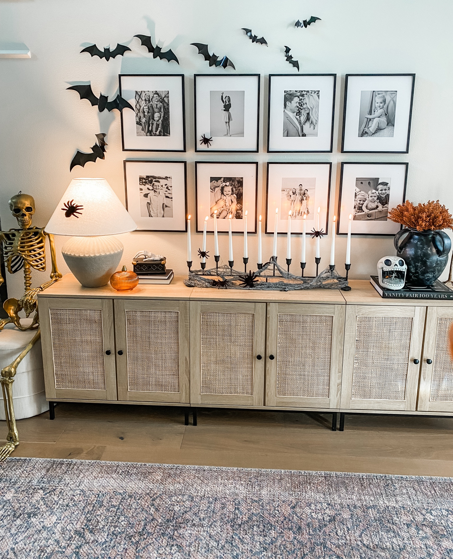 Halloween decor 






Buffet styling
console styling 
