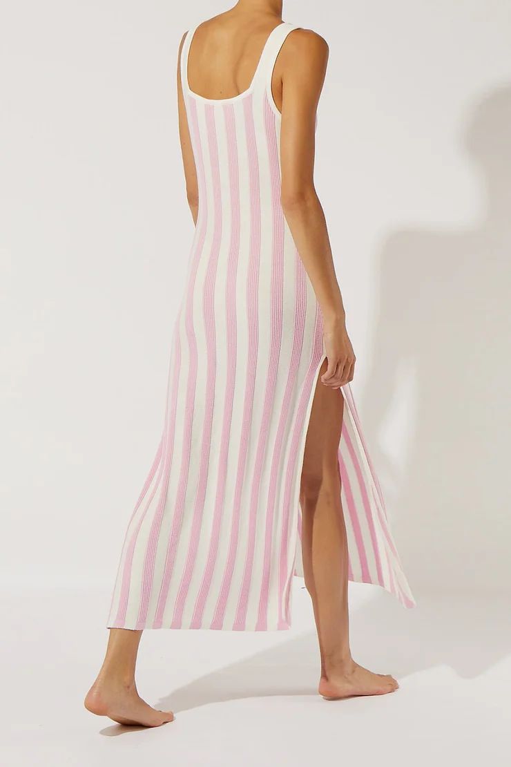 The Kimberly Dress Cotton Candy | Solid & Striped