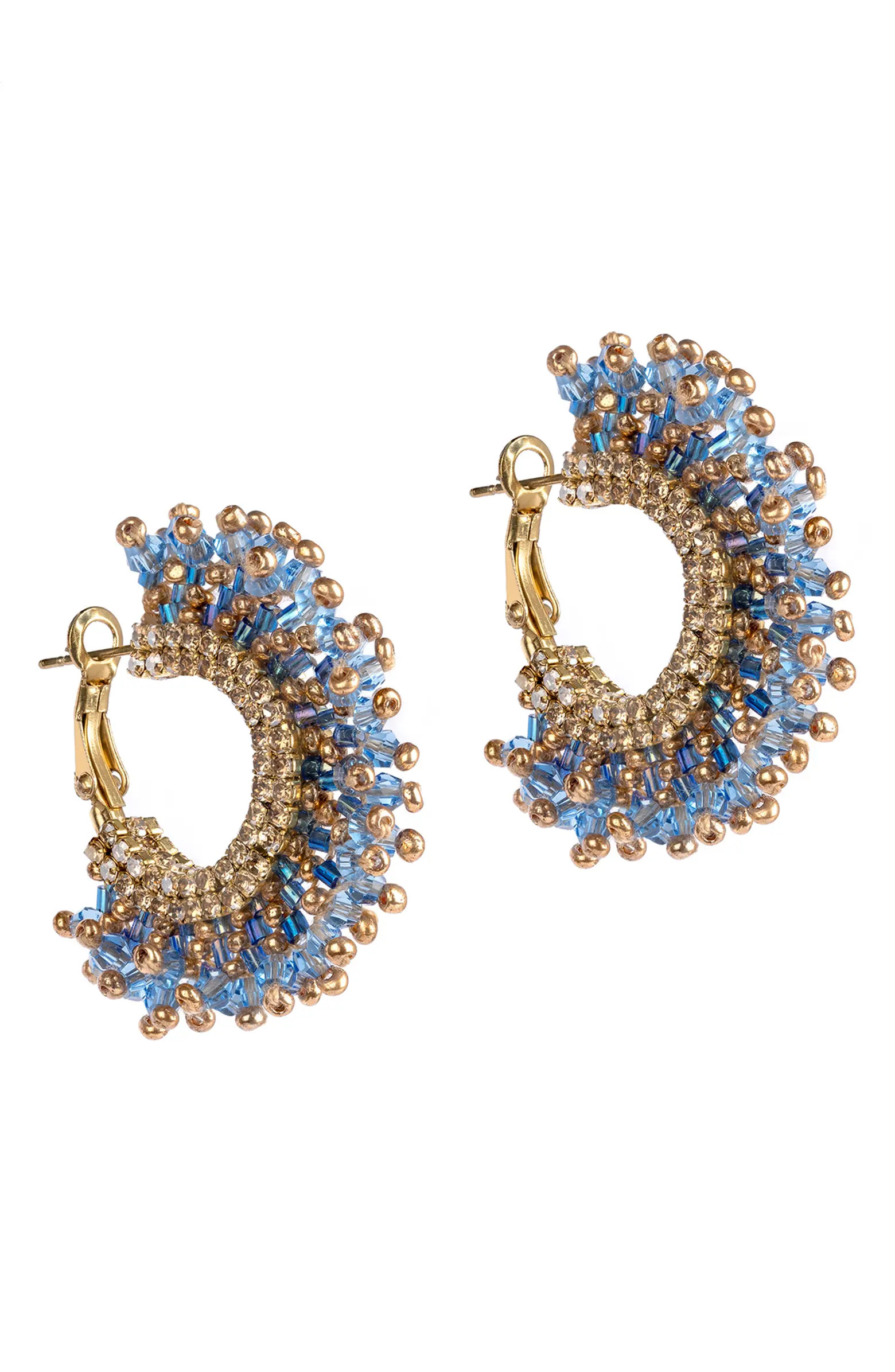 Deepa Gurnani Sierra Hoop Earrings | Nordstrom | Nordstrom