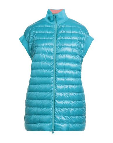 Herno Globe Woman Puffer Turquoise Size 4 Polyamide, Cotton | YOOX (US)