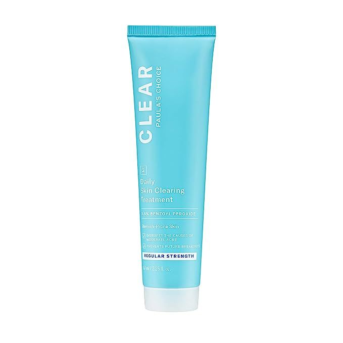 Paula’s Choice CLEAR Daily Skin Clearing Treatment with Benzoyl Peroxide for Facial Acne and Re... | Amazon (US)