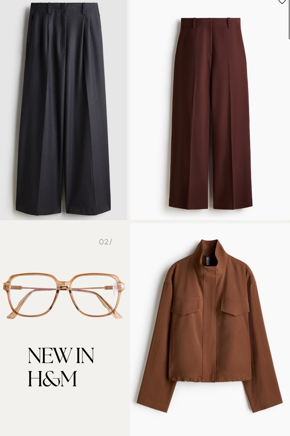 Lovely new in bits from H&M!

I recommend getting the larger size if you’re inbetween sizes on the trousers. 

#LTKmidsize #LTKuk #LTKeurope