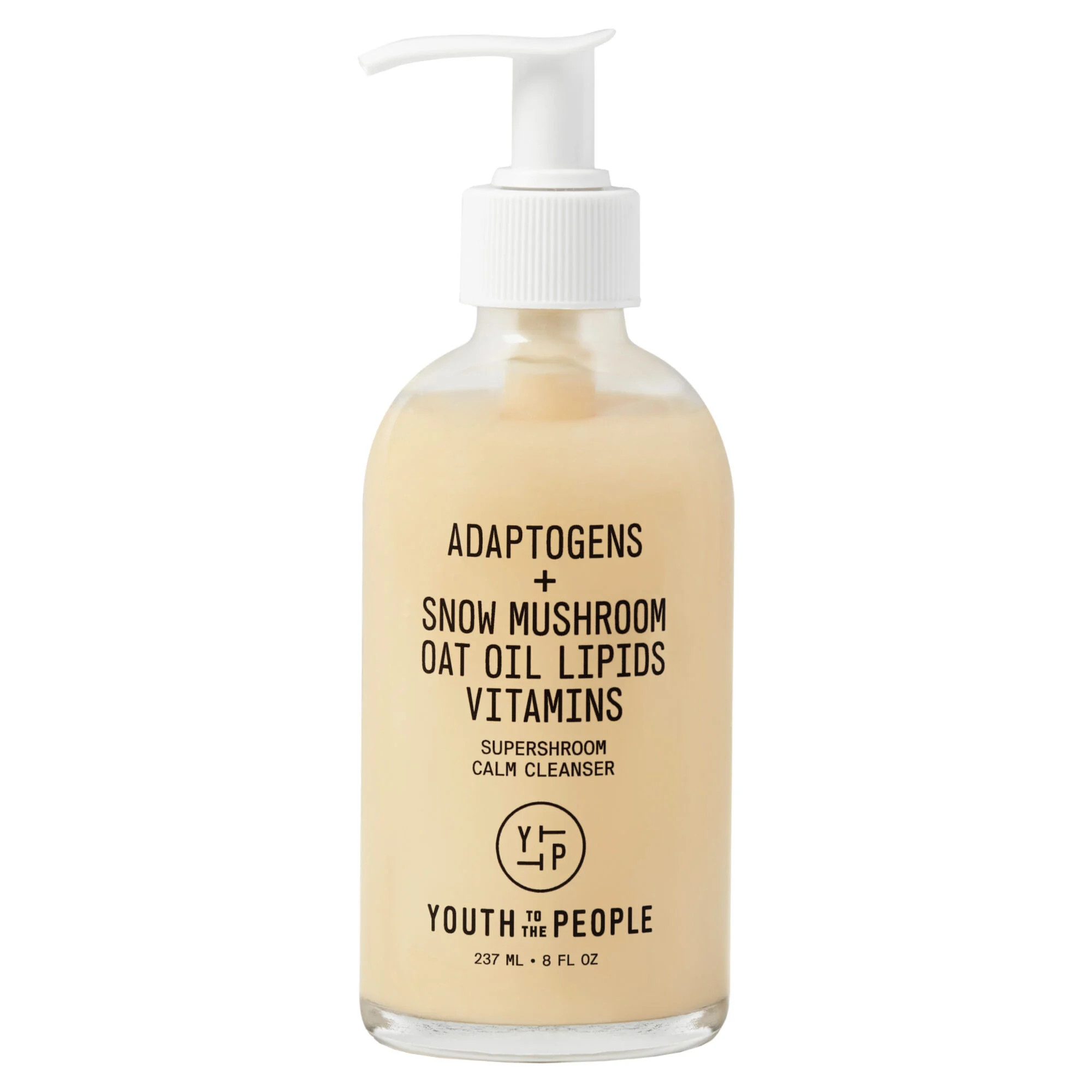 Supershroom Calming Face Cleanser with Peptides for Sensitive & Dry Skin | Youth To The People | Youth To The People