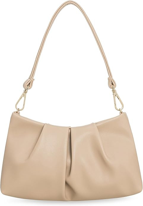 CHARMING TAILOR Women Clutch Bag Dressy Formal Handbag Pleated PU Clutch Purse for Cocktail Prom ... | Amazon (US)