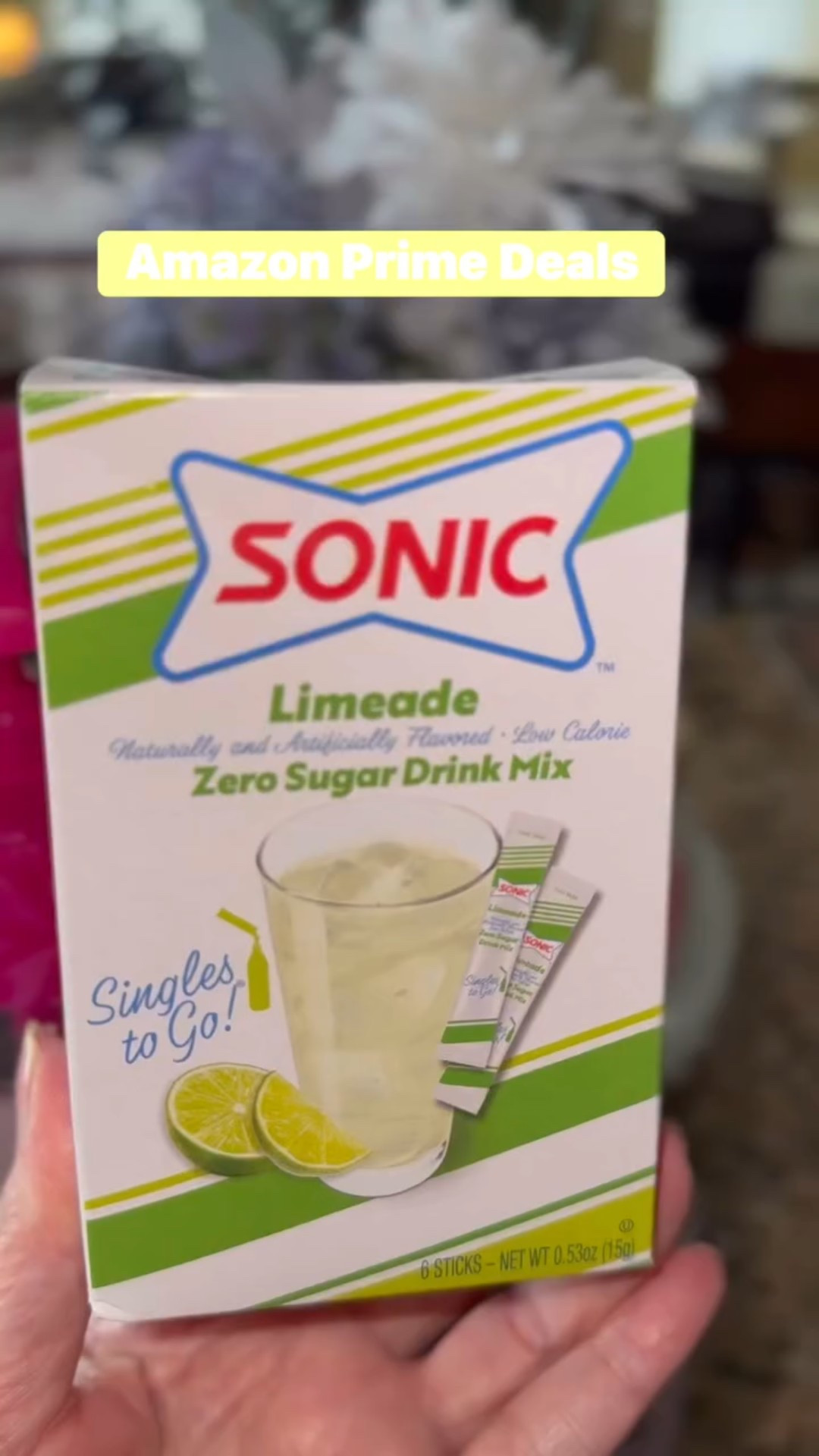 Amazon Prime Deals! One of my favorite drink mixes you do not have to go to Sonic to get that classic limeade. They have 20% off on single flavors or the variety box I of course had to stock up and zero sugar! #drinks #amazondeals

#LTKSaleAlert