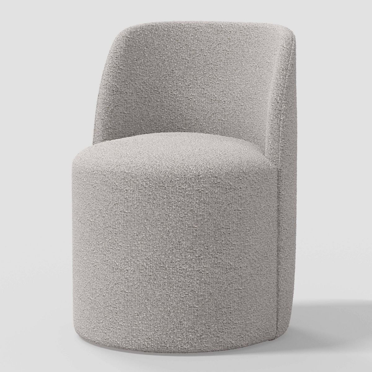 Jessa Dining Chair in Black Boucle Navarro Granite - Threshold™ | Target